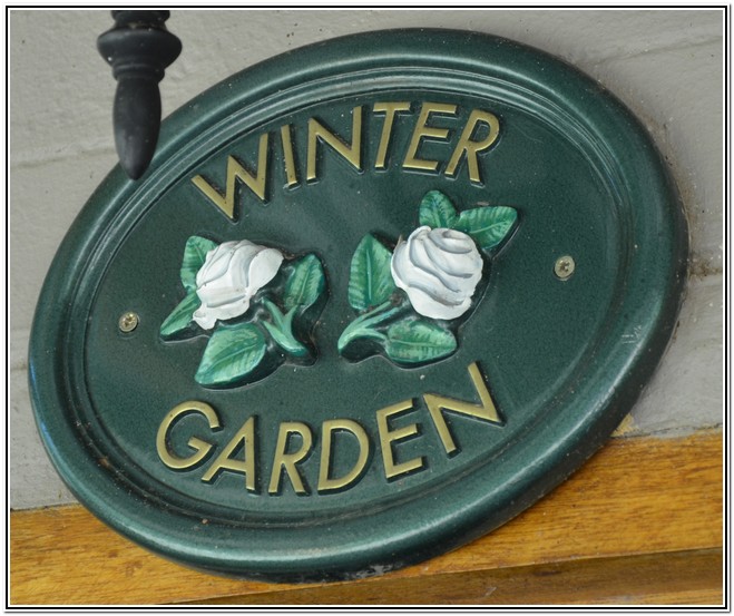 Winter Garden En-Suite Room 4 - Dusk to Dawn Burgersdorp Guest House - name board